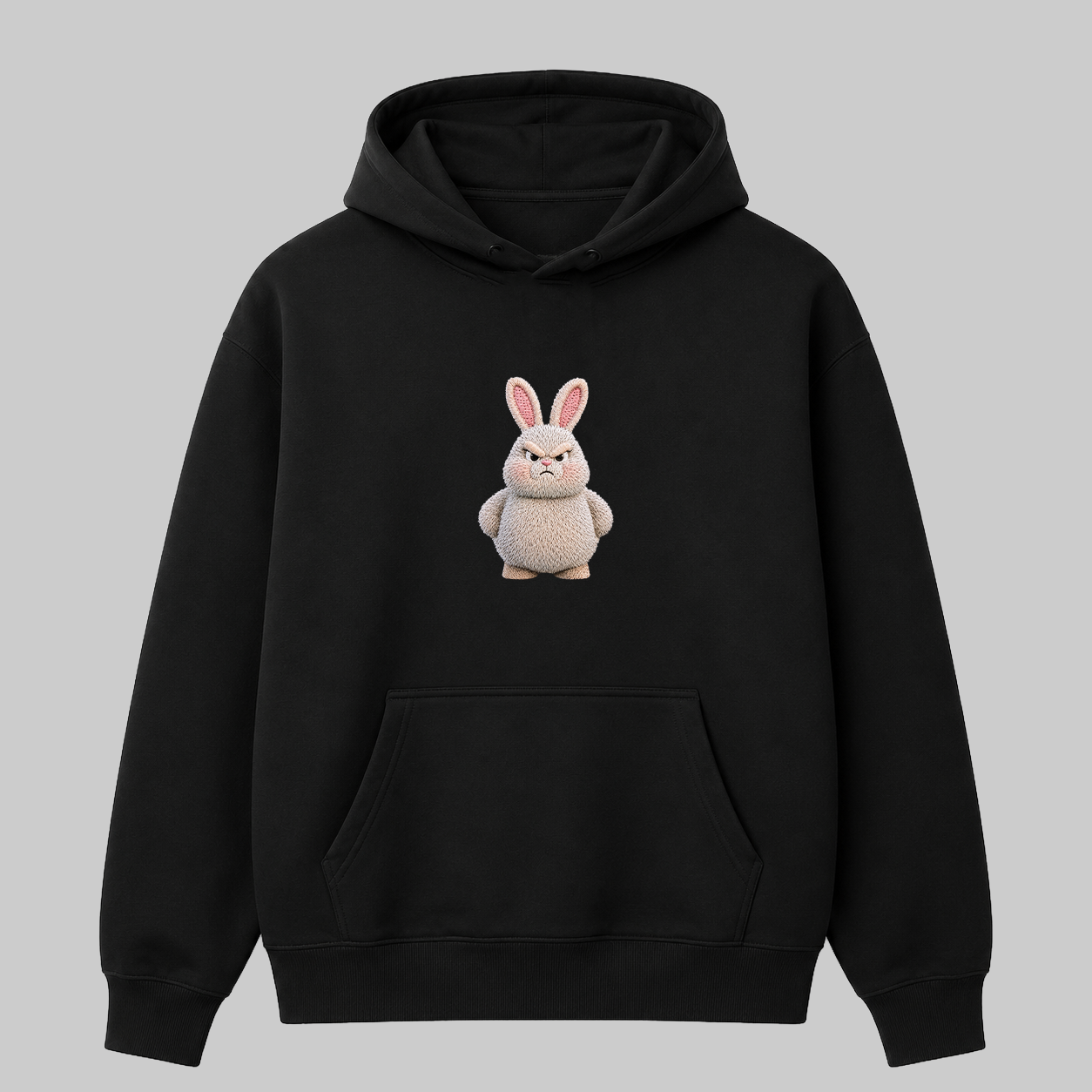 Pissed Bunny Hoodie — Bad Moods Club