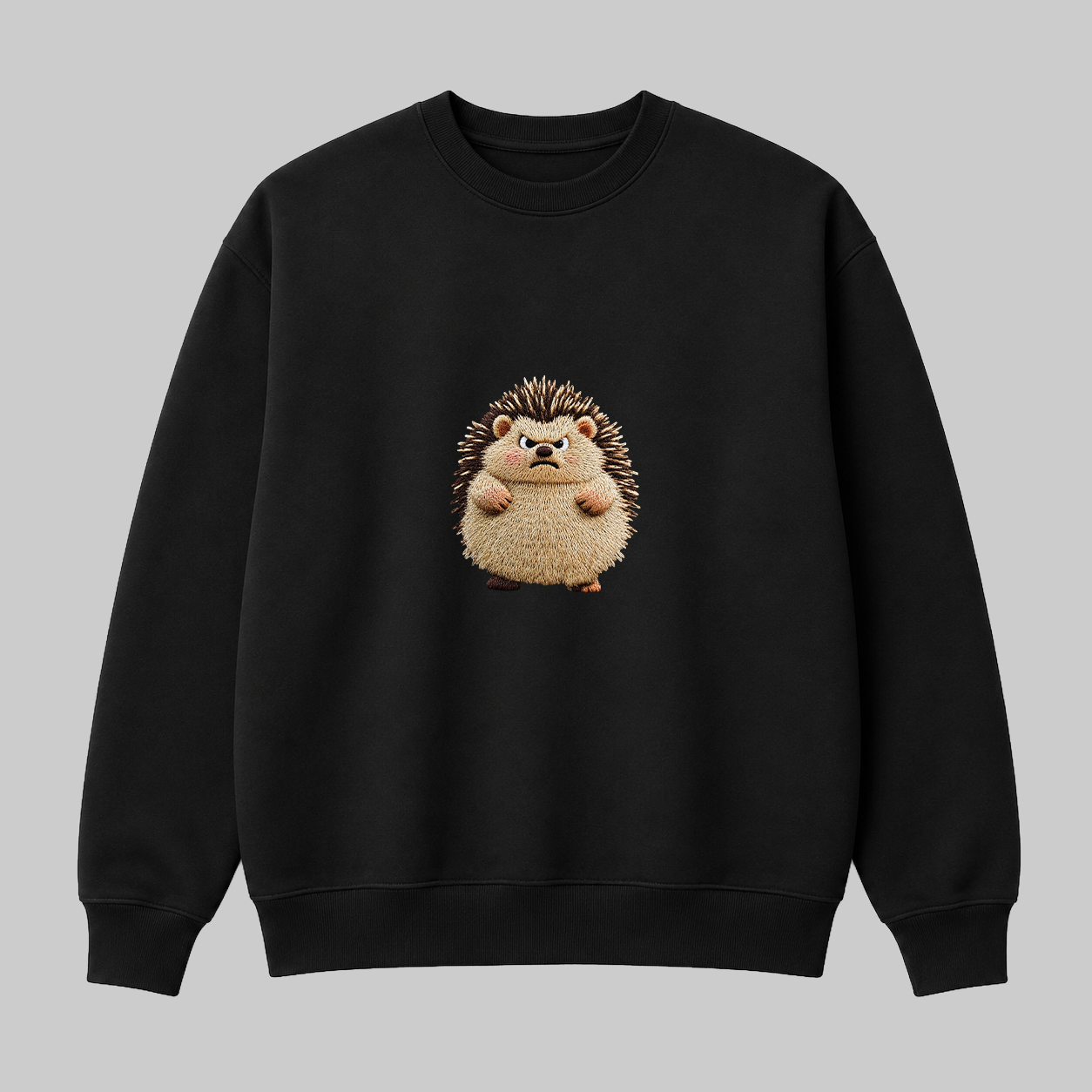 Prickly Hedgehog Sweatshirt — Bad Moods Club
