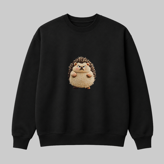 Prickly Hedgehog Sweatshirt — Bad Moods Club