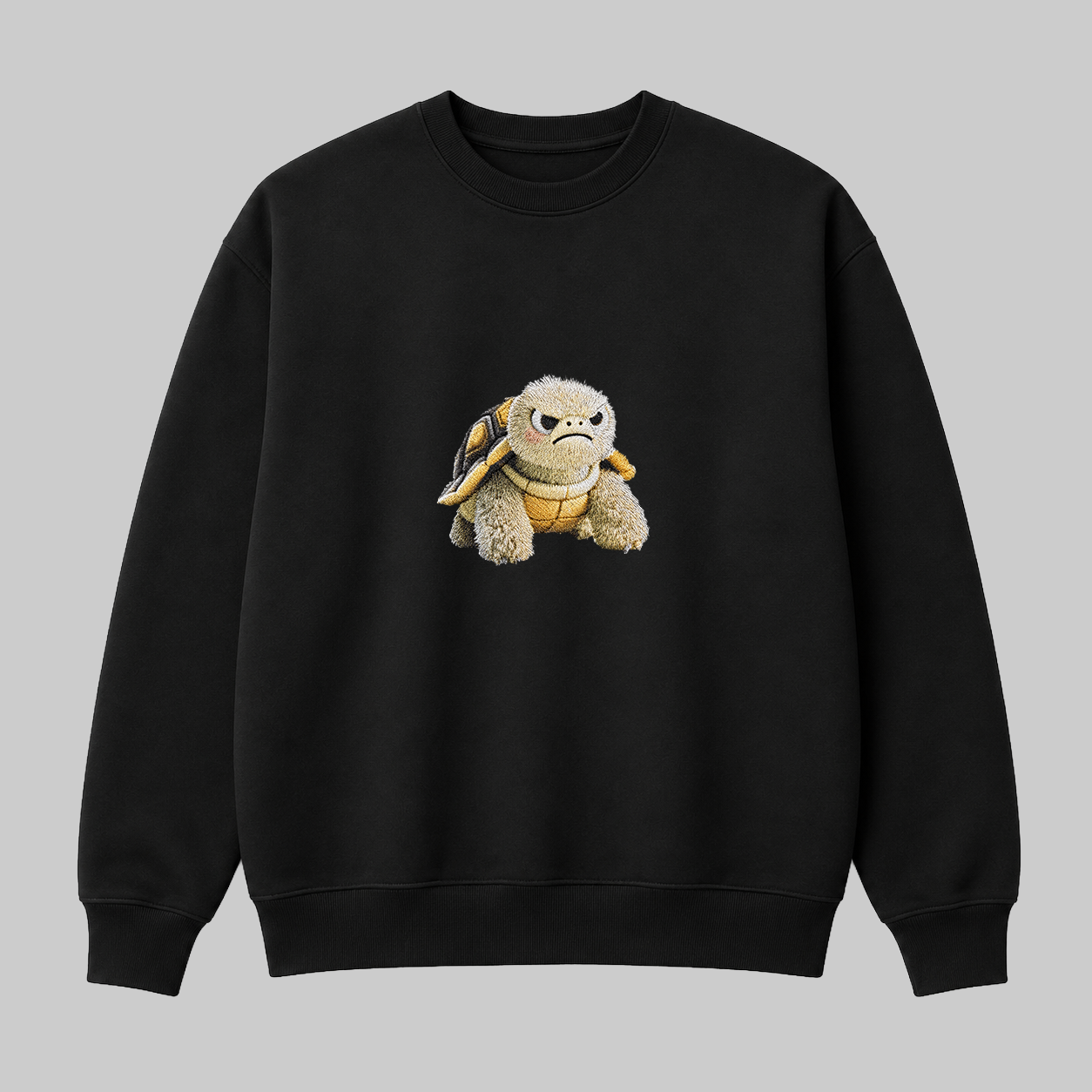 Stone-Face Turtle Sweatshirt — Bad Moods Club