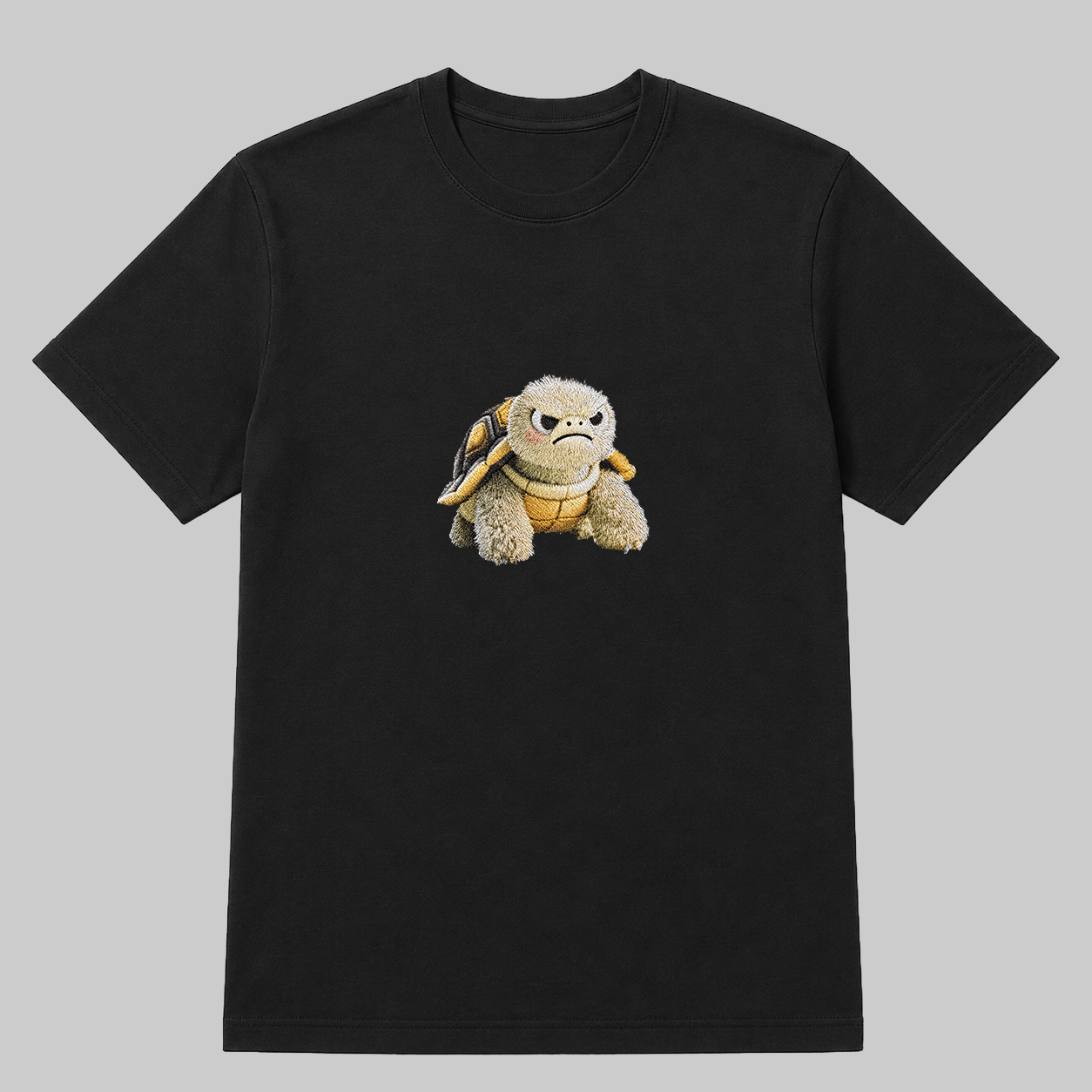 Stone-Face Turtle T-Shirt — Bad Moods Club