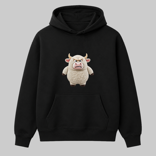 Stubborn Bull Hoodie — Bad Moods Club