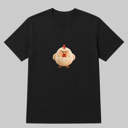 Triggered Chicken T-Shirt — Bad Moods Club
