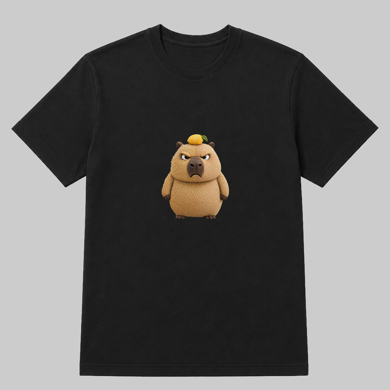 Unbothered Capybara T-Shirt — Bad Moods Club