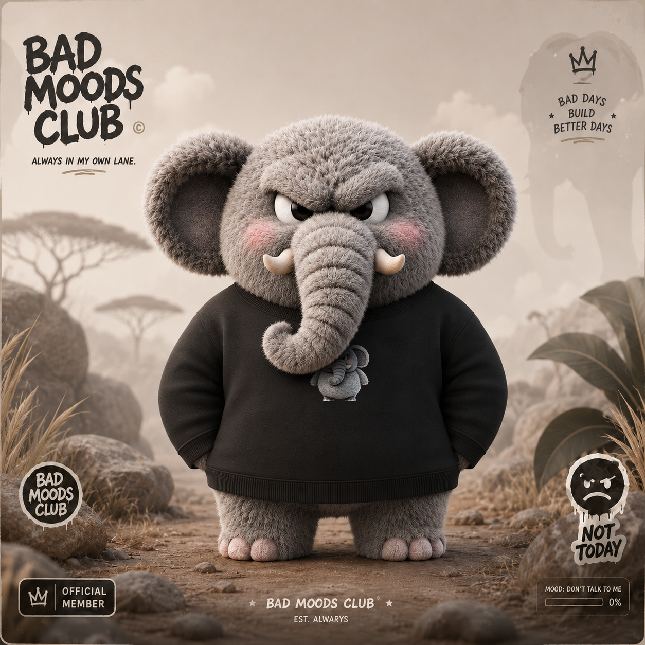 Annoyed Elephant