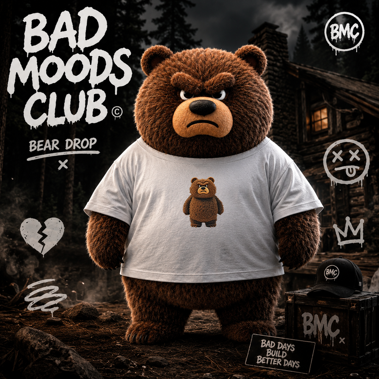 Brooding Brown Bear