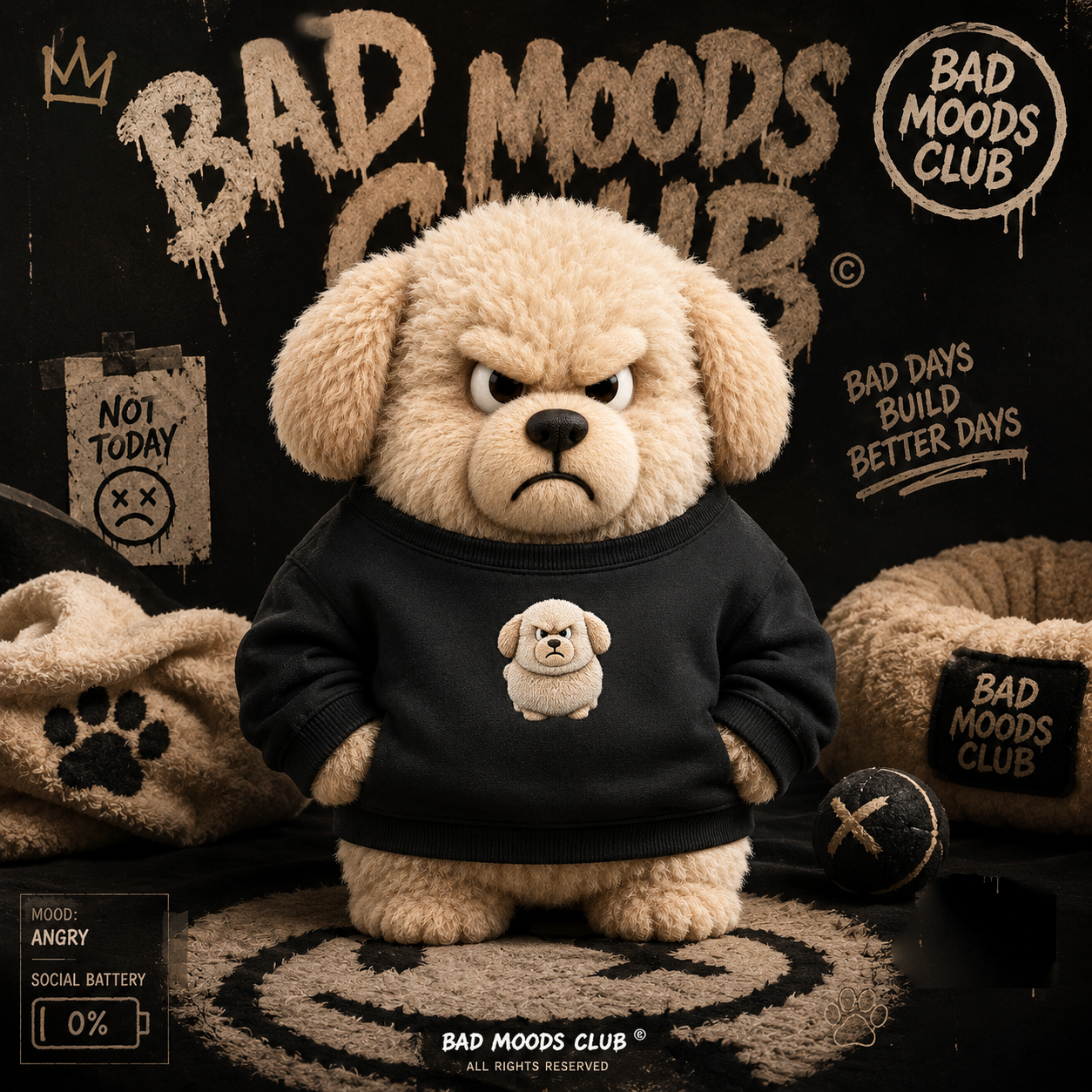 Grumpy Dog
