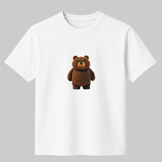 Brooding Brown Bear T-Shirt — Bad Moods Club