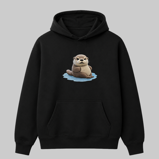 Chaotic Otter Hoodie — Bad Moods Club
