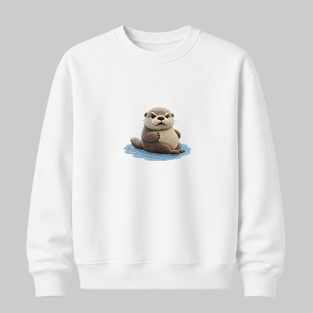 Chaotic Otter Sweatshirt — Bad Moods Club