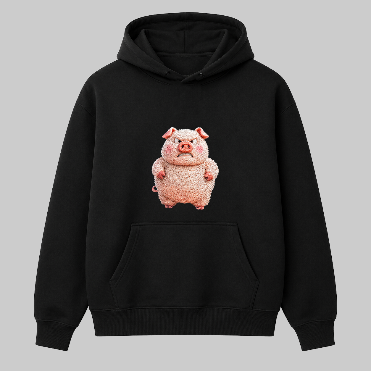 Cranky Pig Hoodie — Bad Moods Club