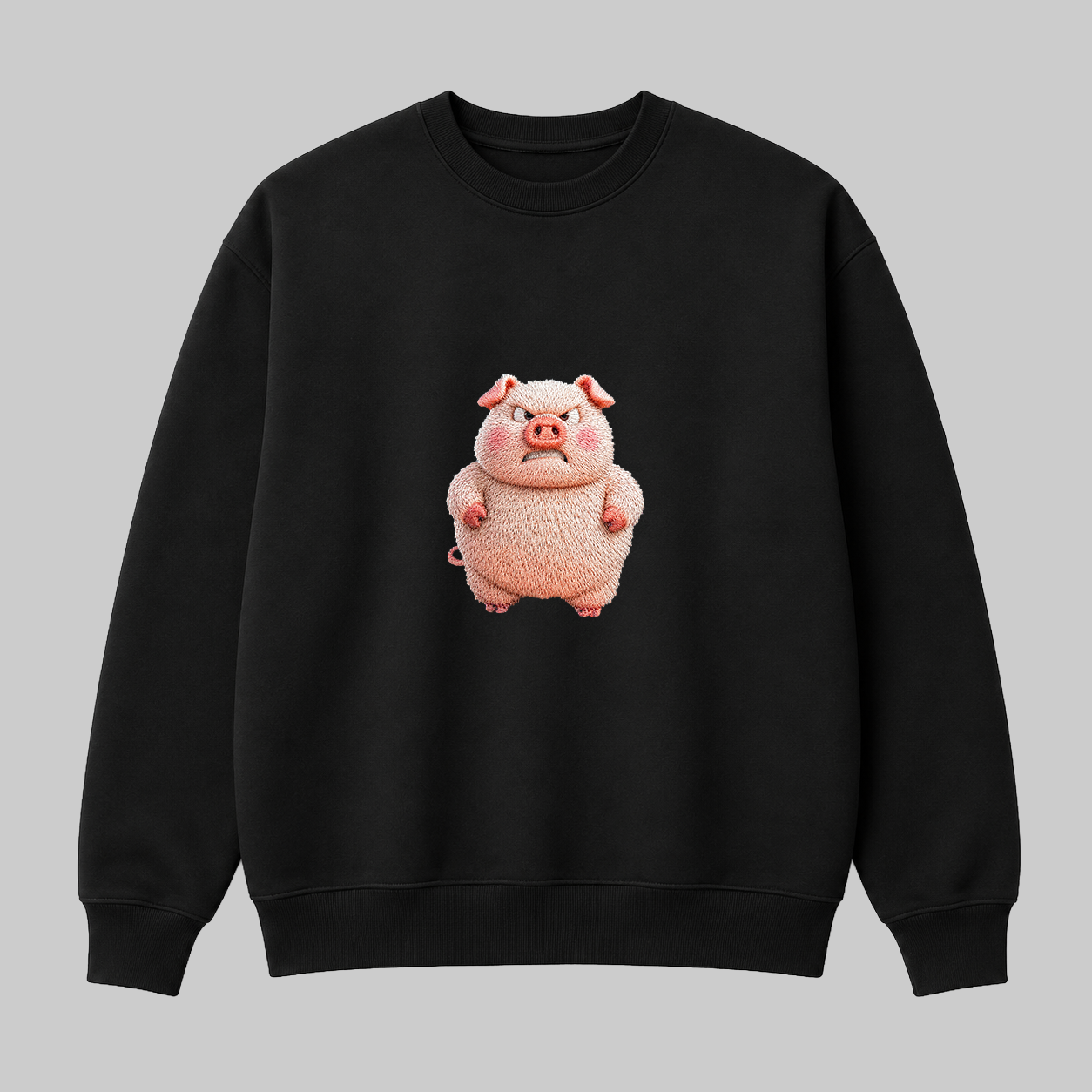 Cranky Pig Sweatshirt — Bad Moods Club