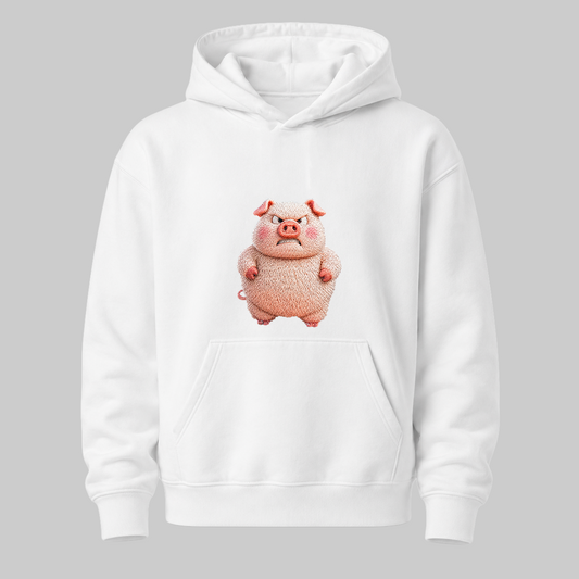 Cranky Pig Hoodie — Bad Moods Club