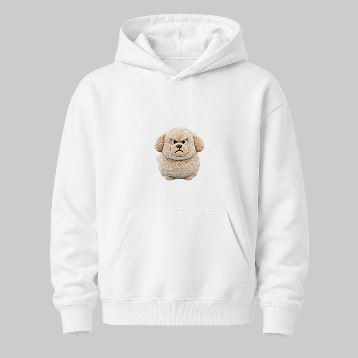 Grumpy Dog Hoodie — Bad Moods Club