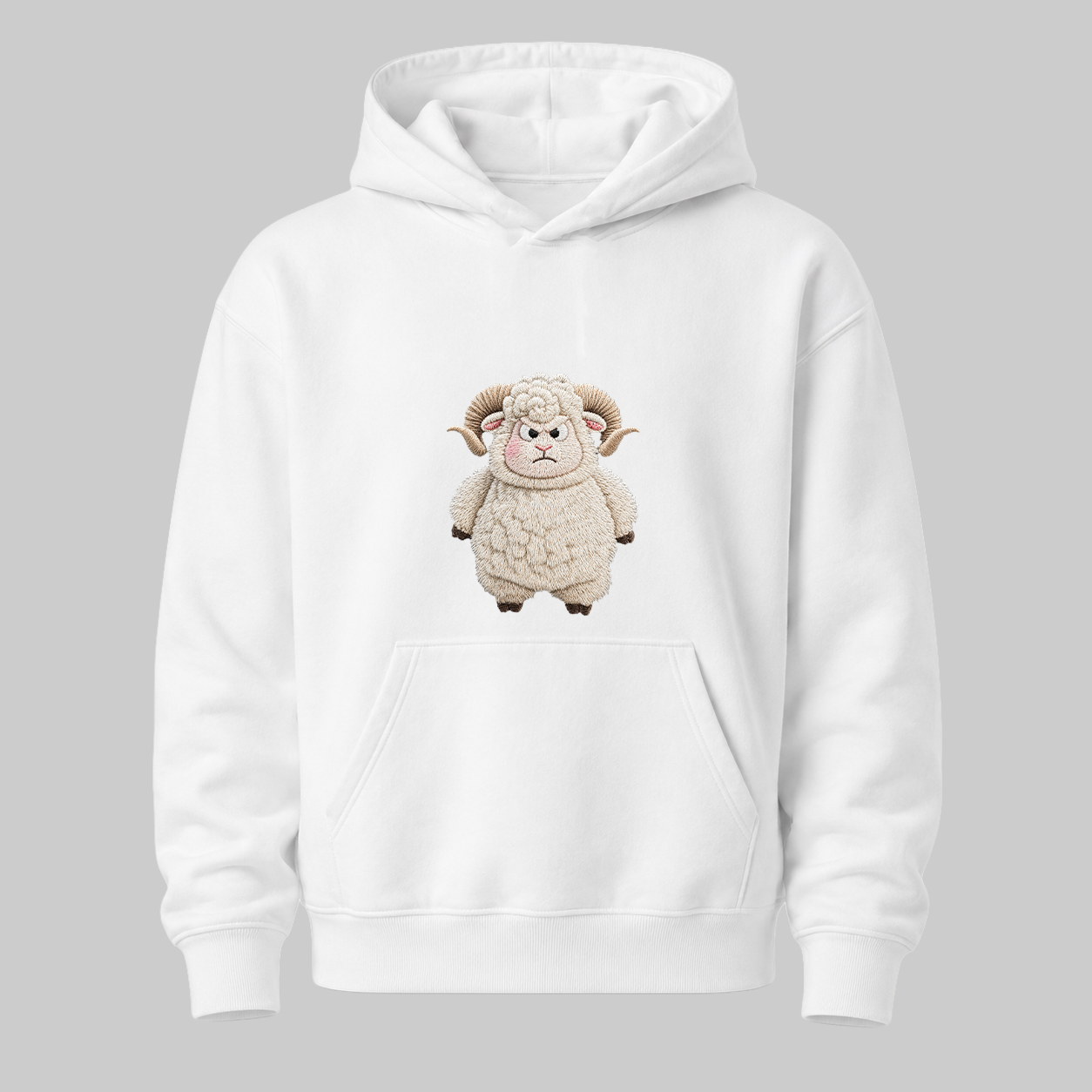 Irritated Sheep Hoodie — Bad Moods Club