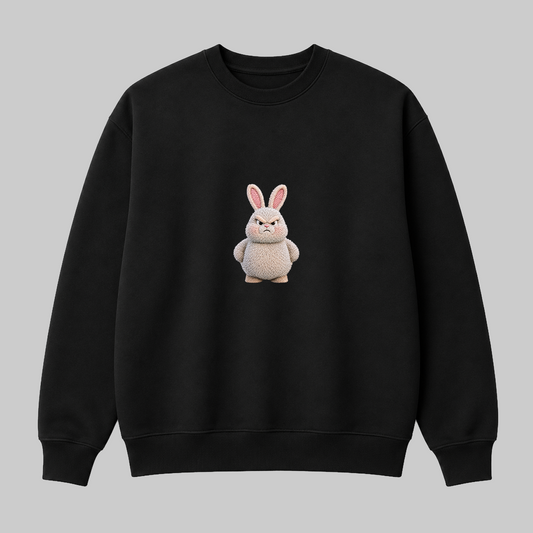 Pissed Bunny Sweatshirt — Bad Moods Club