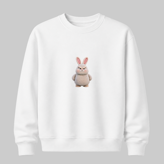 Pissed Bunny Sweatshirt — Bad Moods Club