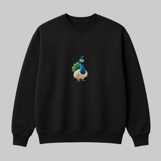 Proud Peacock Sweatshirt — Bad Moods Club