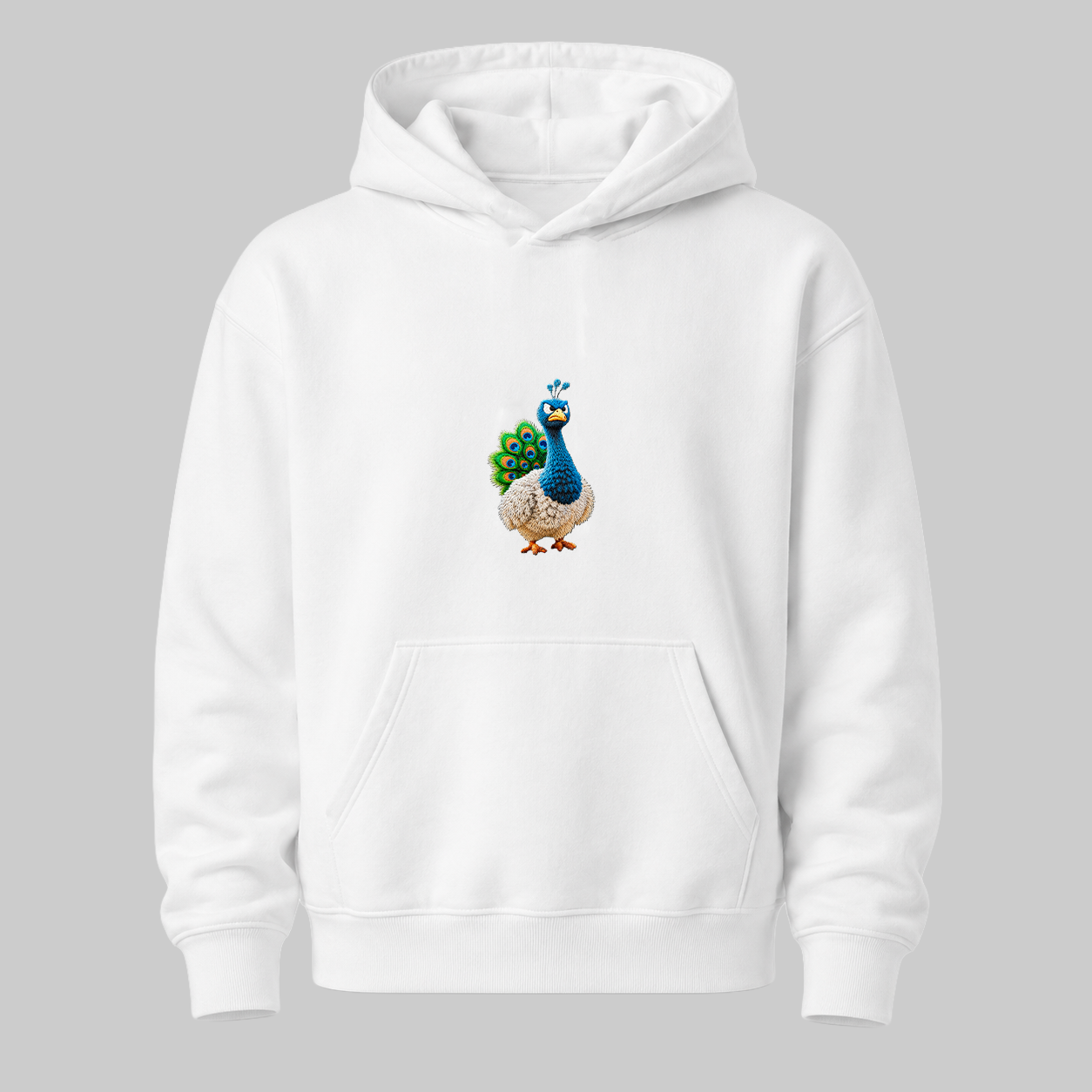 Proud Peacock Hoodie — Bad Moods Club