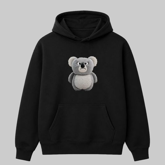Sleep-Deprived Koala Hoodie — Bad Moods Club