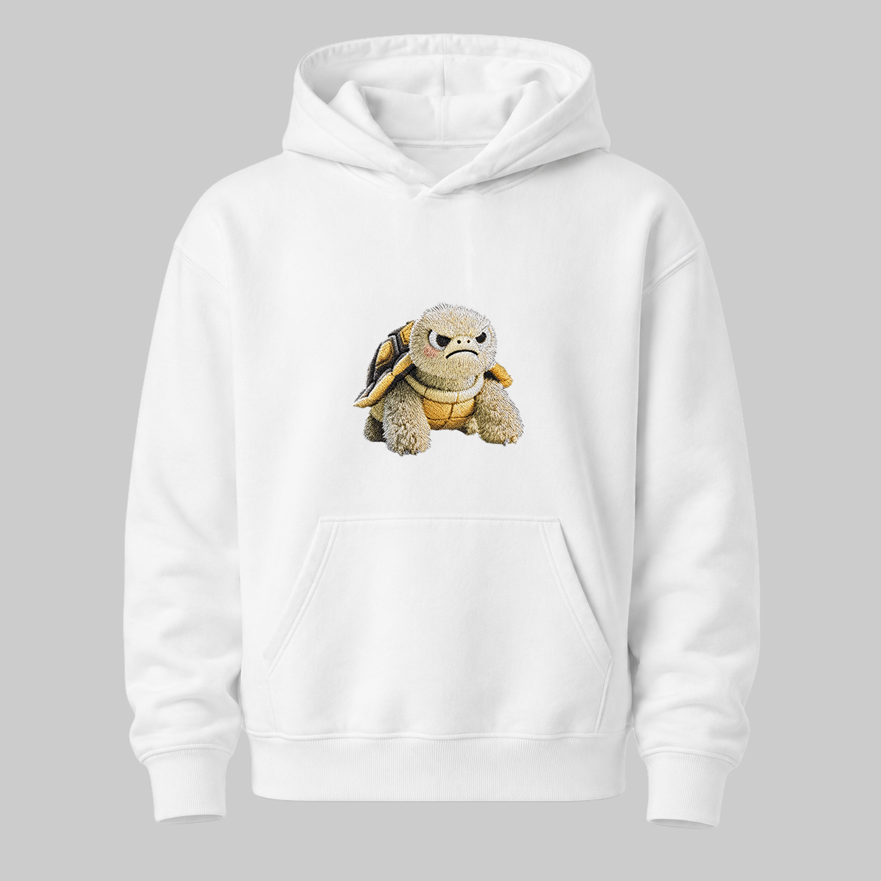 Stone-Face Turtle Hoodie — Bad Moods Club