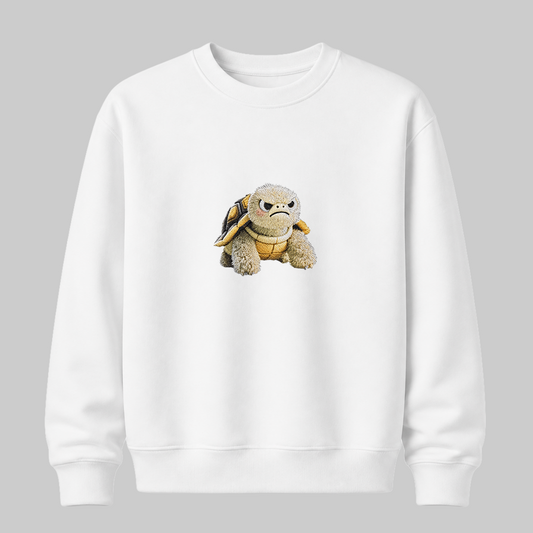 Stone-Face Turtle Sweatshirt — Bad Moods Club