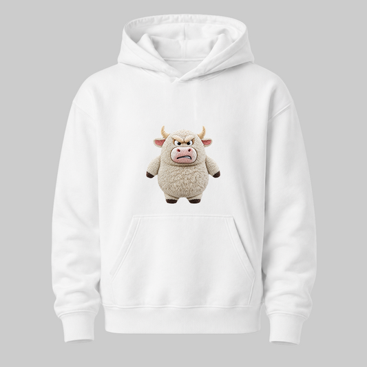 Stubborn Bull Hoodie — Bad Moods Club