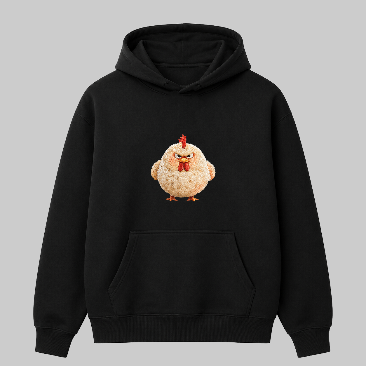 Triggered Chicken Hoodie — Bad Moods Club