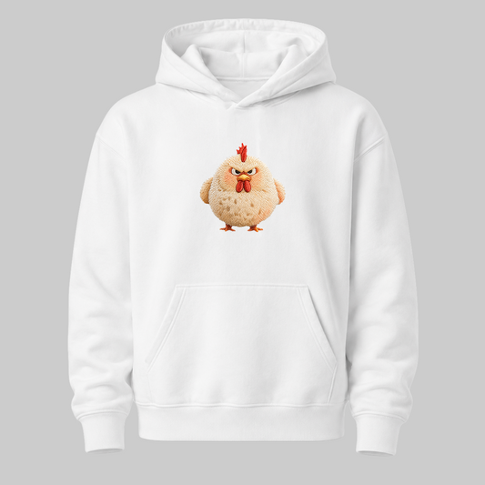 Triggered Chicken Hoodie — Bad Moods Club