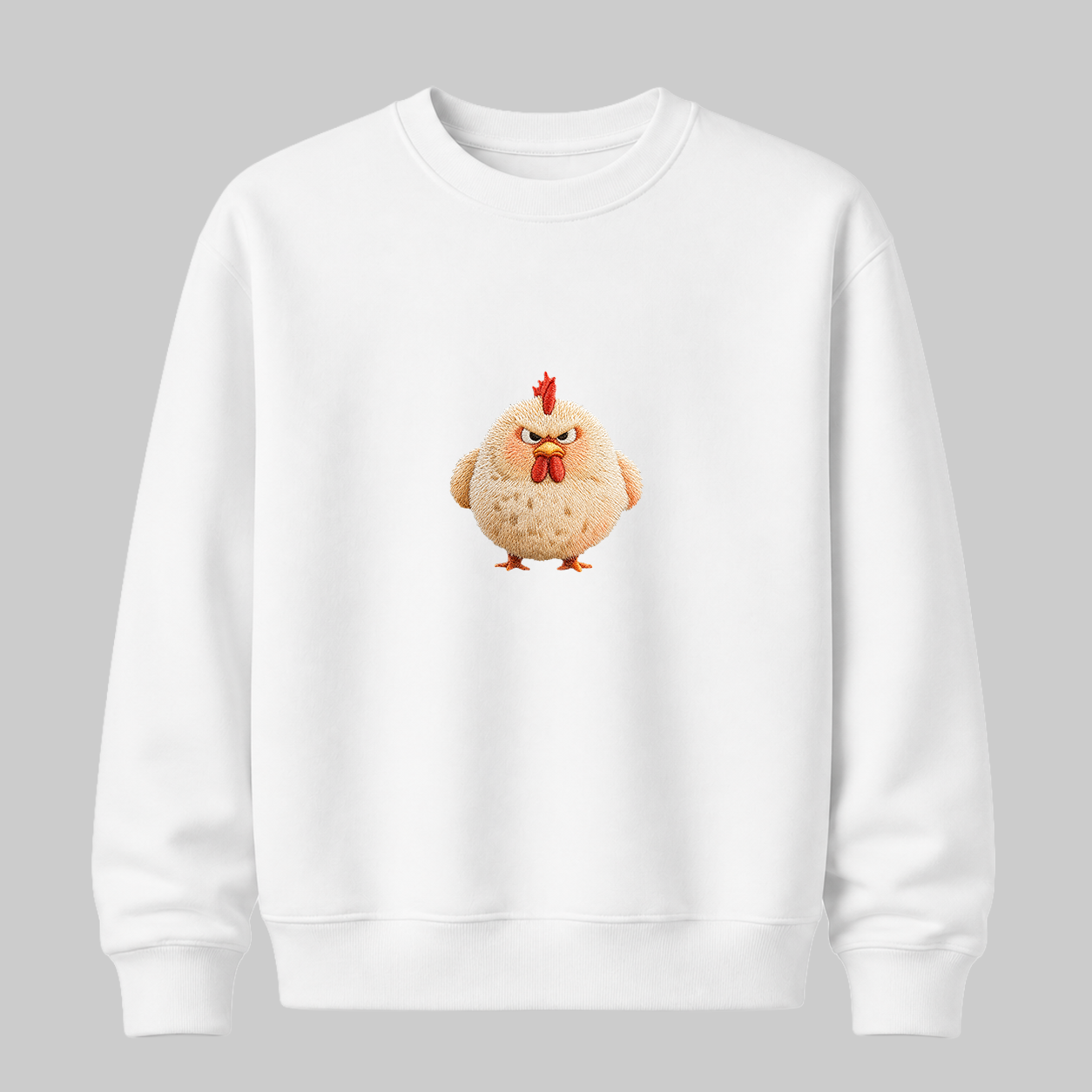 Triggered Chicken Sweatshirt — Bad Moods Club
