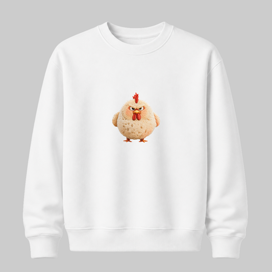 Triggered Chicken Sweatshirt — Bad Moods Club