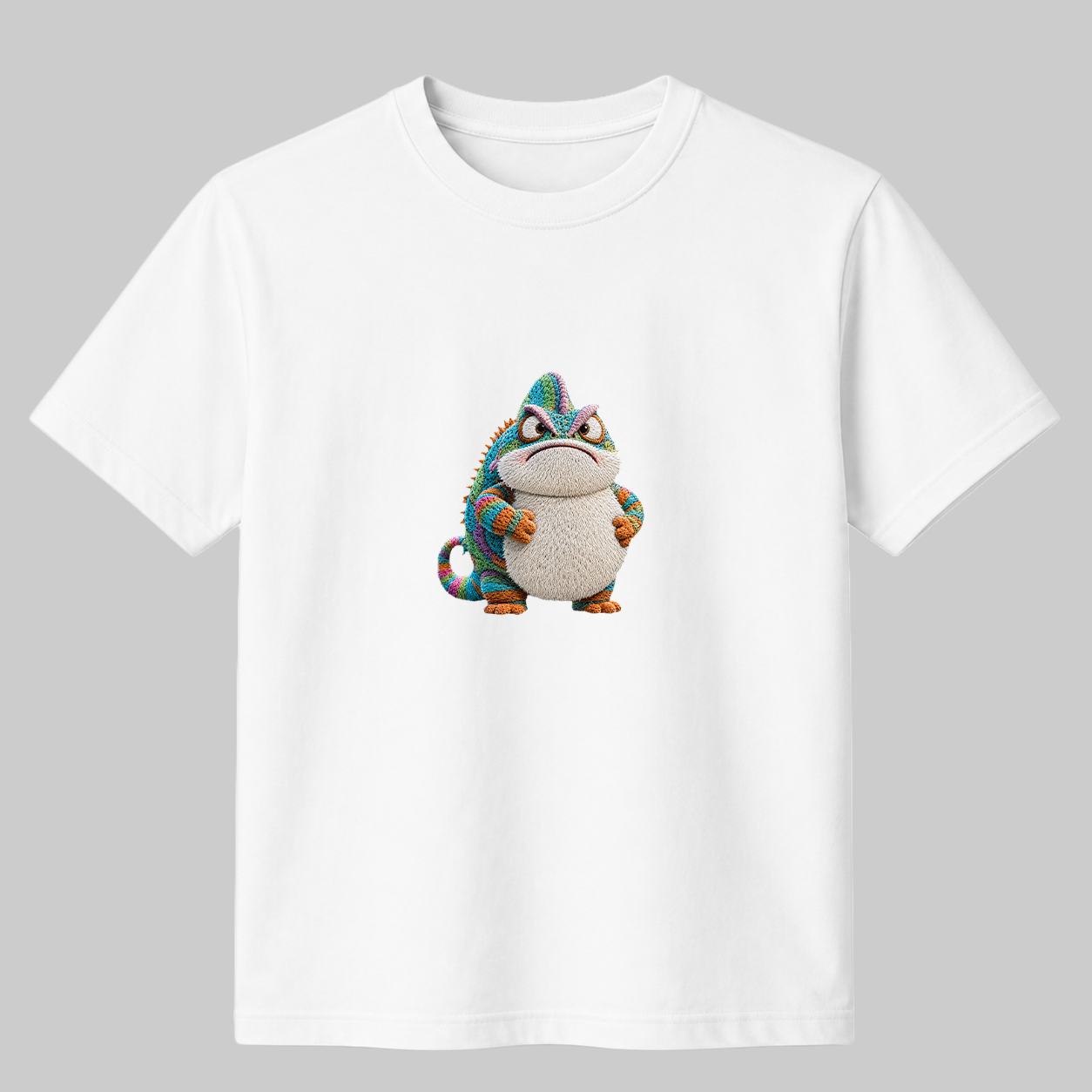 Rainbow Chameleon T-Shirt — Bad Moods Club