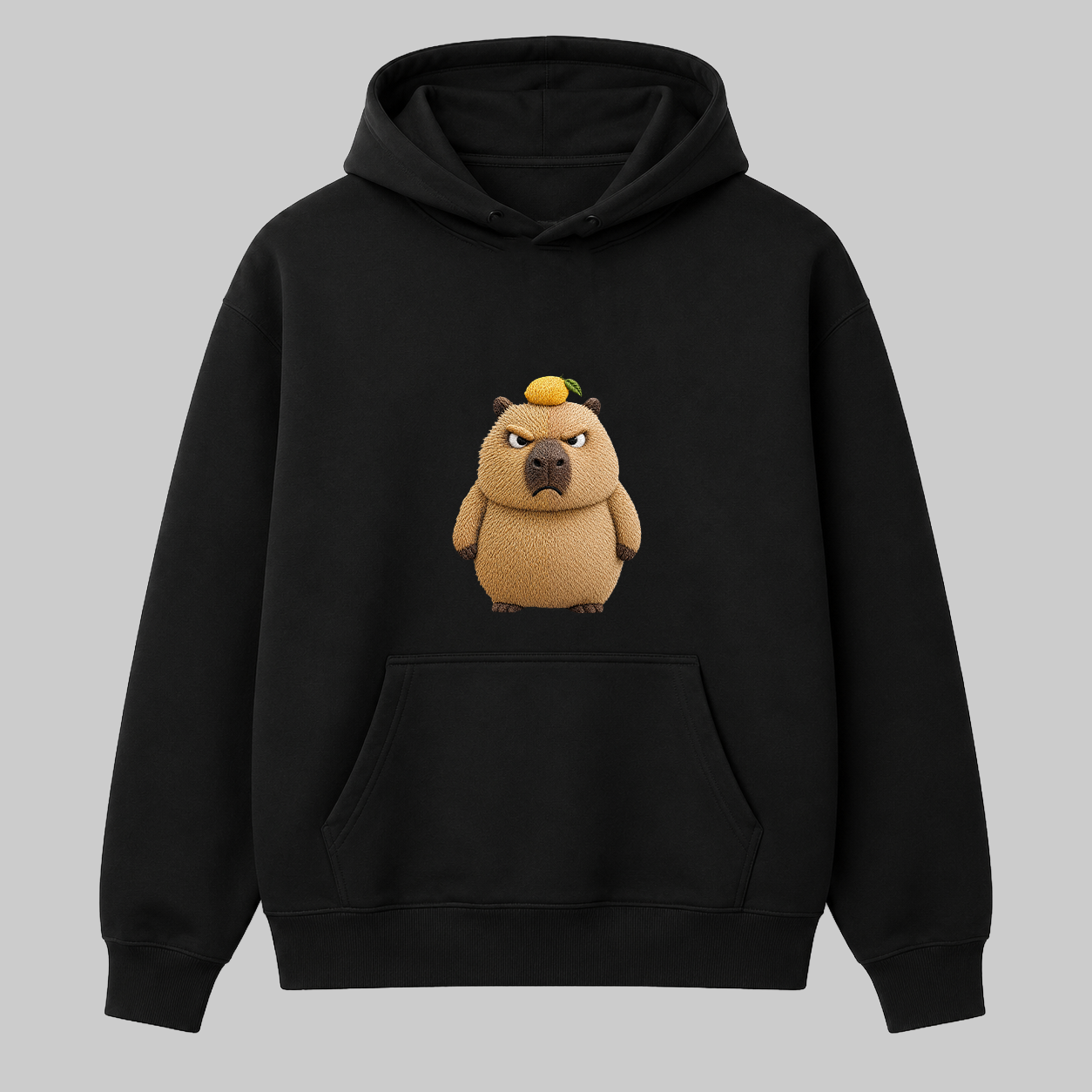 Unbothered Capybara Hoodie — Bad Moods Club