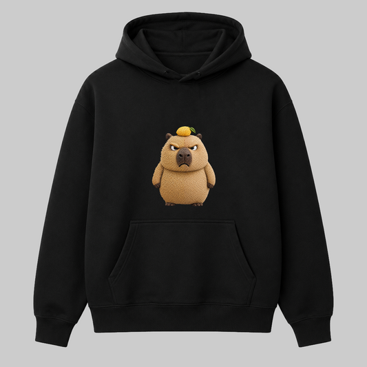 Unbothered Capybara Hoodie — Bad Moods Club