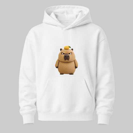 Unbothered Capybara Hoodie — Bad Moods Club