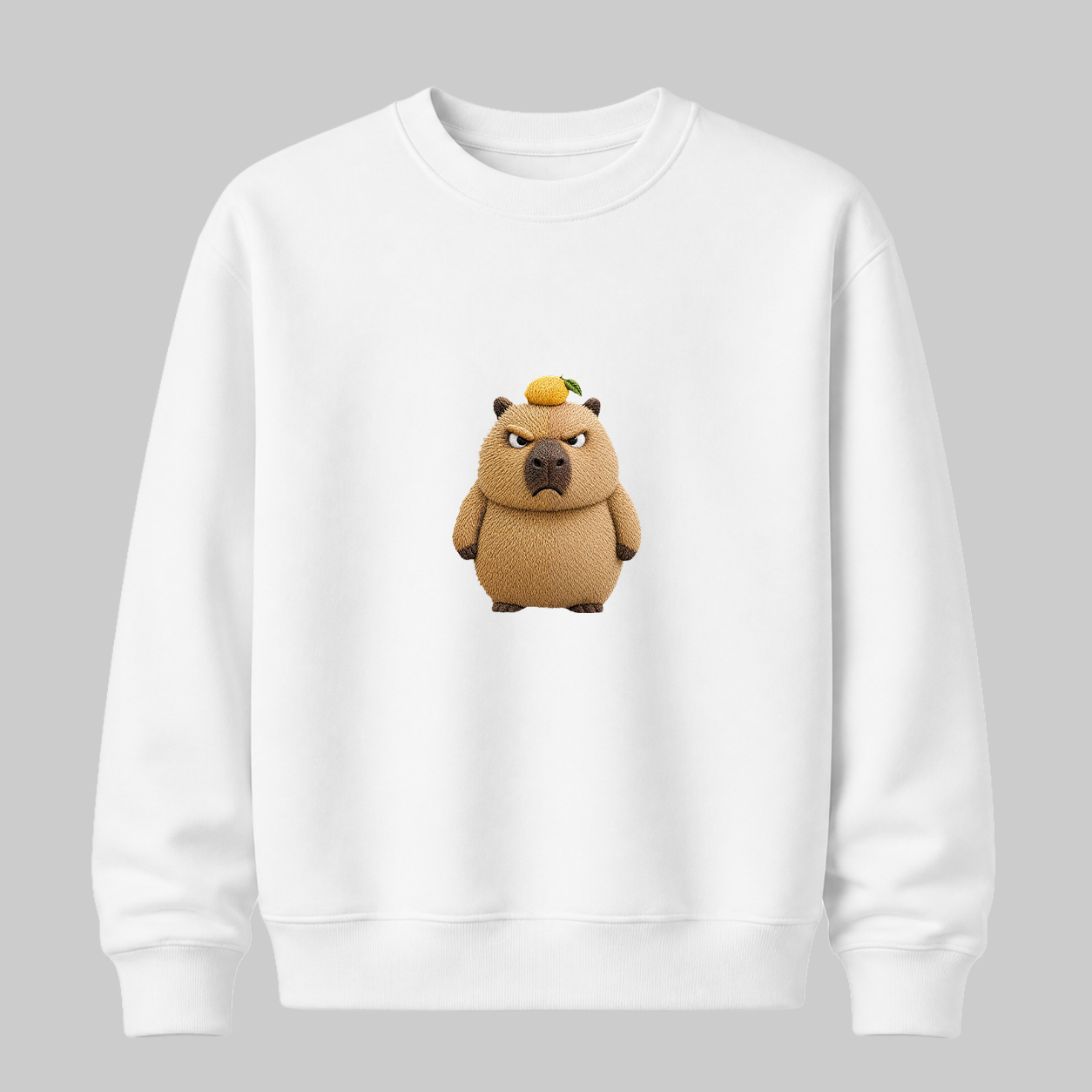 Unbothered Capybara Sweatshirt — Bad Moods Club