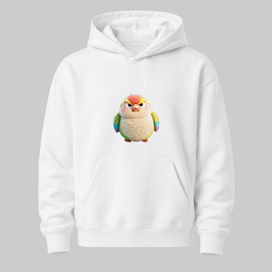 Grumpy Parrot Hoodie — Bad Moods Club