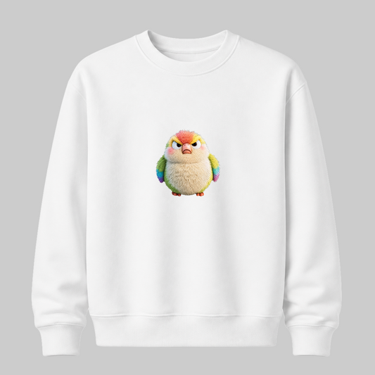 Grumpy Parrot Sweatshirt — Bad Moods Club